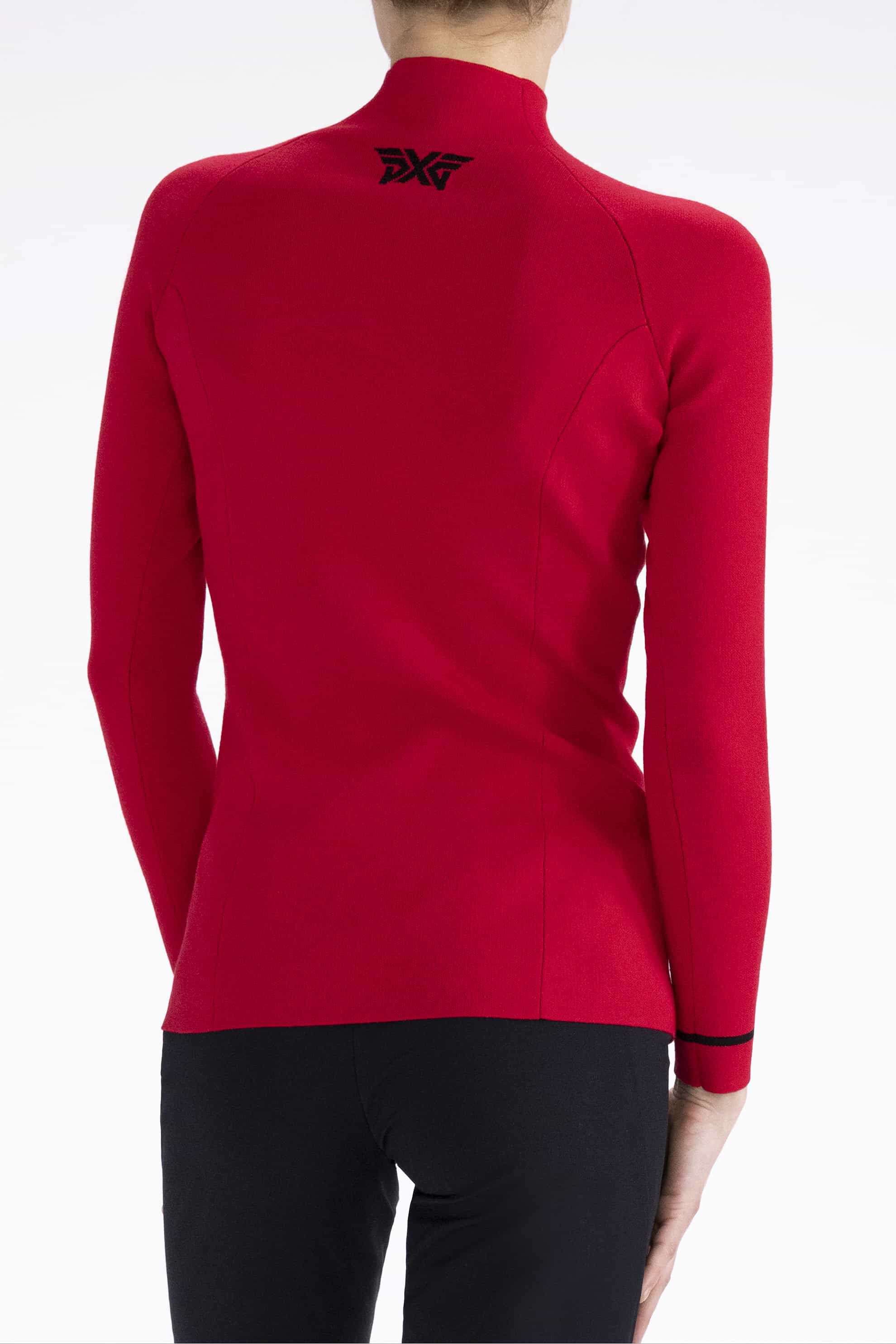 Intarsia Logo Mock Neck Sweater | Shop the Highest Quality Golf